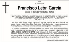 Francisco León García