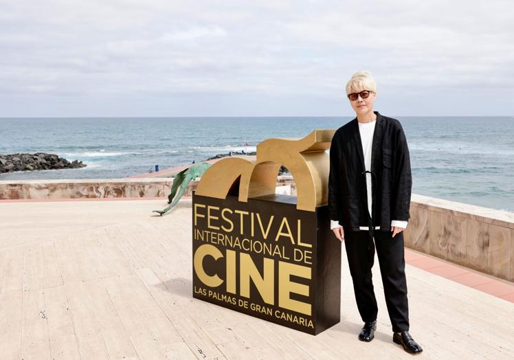 Julian Chou, este lunes, en Gran Canaria.