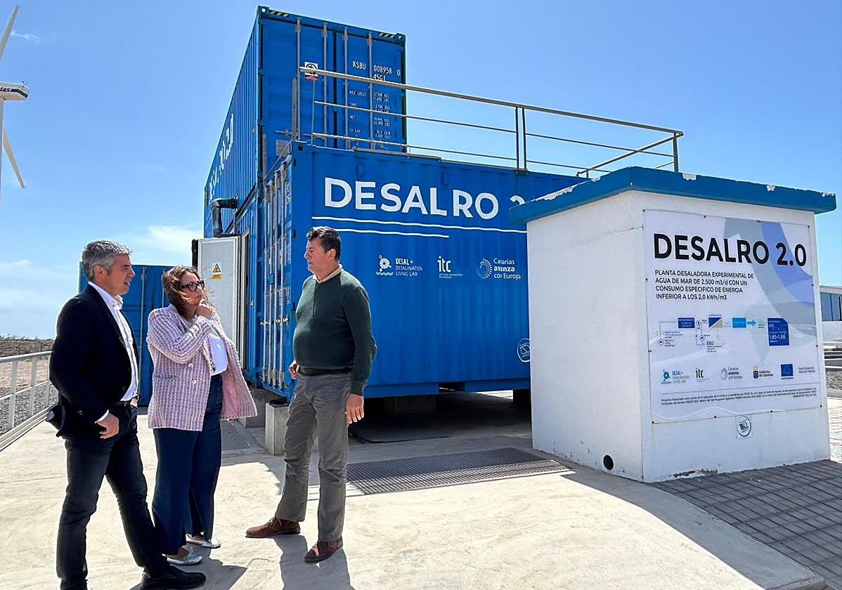 Narvay Quintero, visitó el ITC junto a su consejera delegada, Guayarmina Peña.