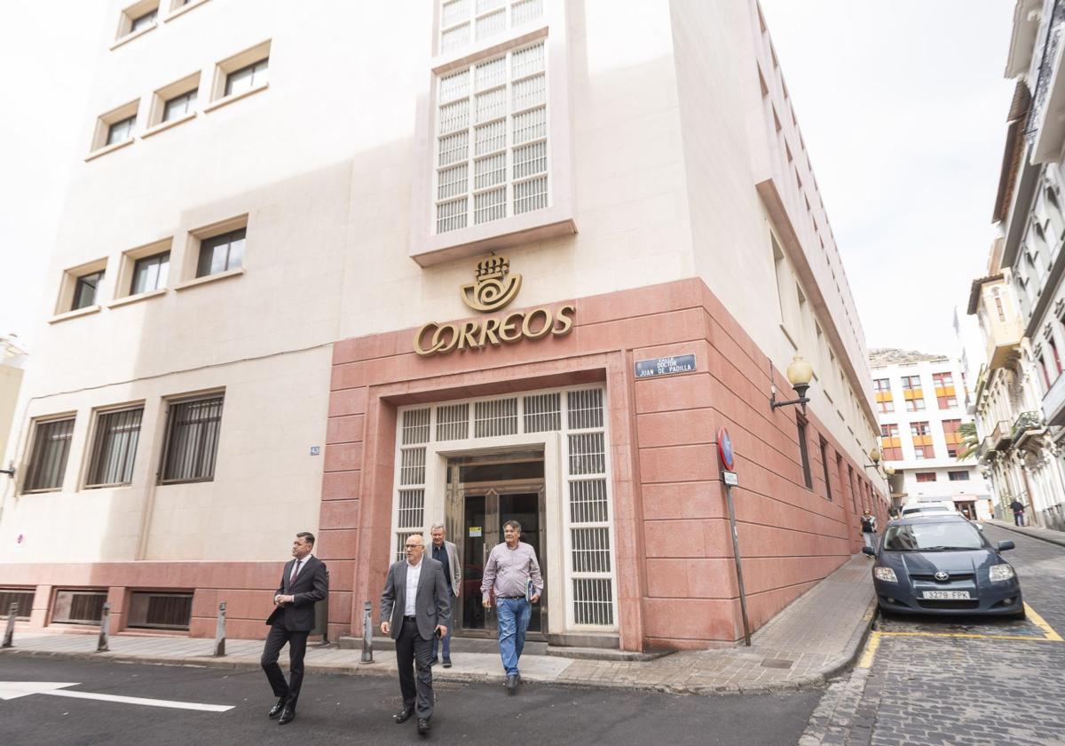 El Cabildo grancanario ya tiene las tres plantas que alquiló de la sede de Correos