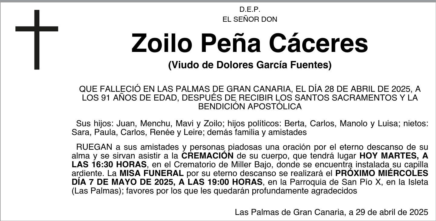 Zoilo Peña Cáceres