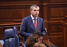 El vicepresidente de Canarias y líder del PP en las islas, Manuel Domínguez.