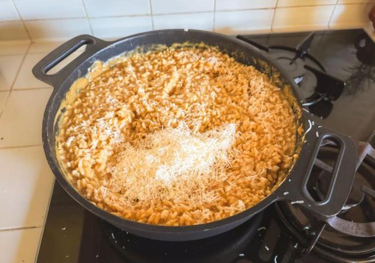 Risotto para comer el miércoles