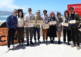 Entrega de premios, este miércoles.