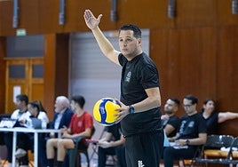 Imagen de archivo de Alberto Rodríguez durante esta temporada en El Batán.