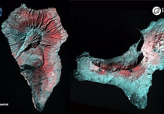 Primeras imágenes captadas por el satélite canario ALISIO-1.