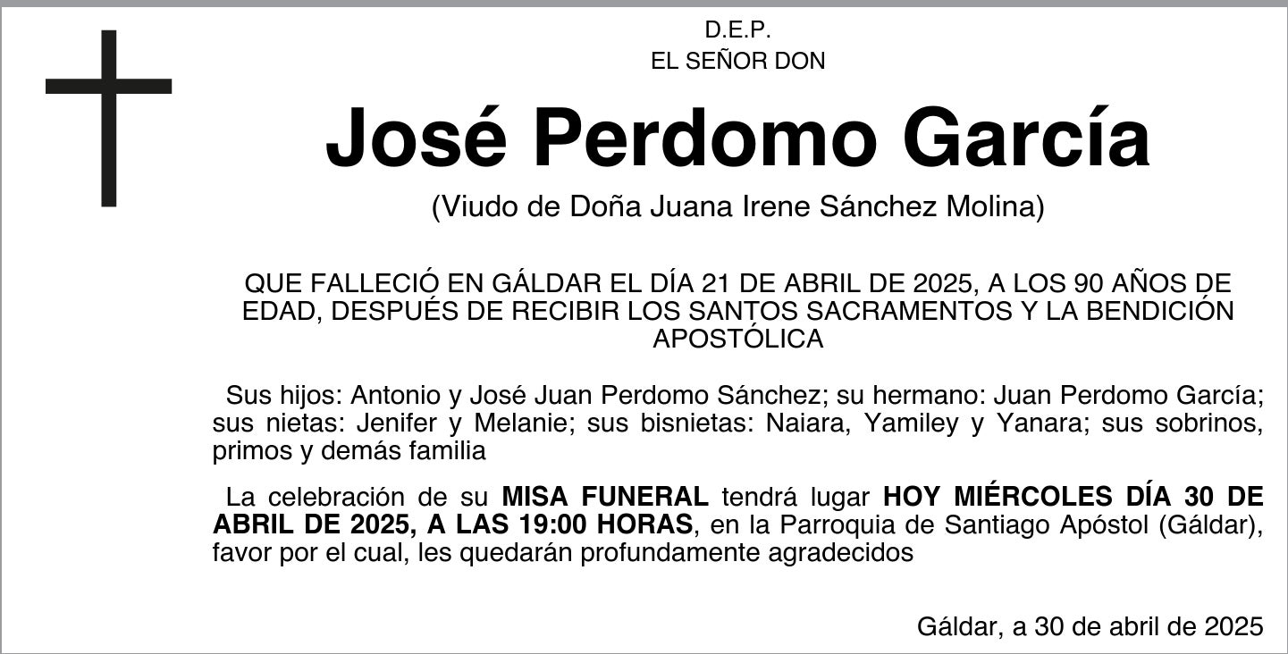 José Perdomo García