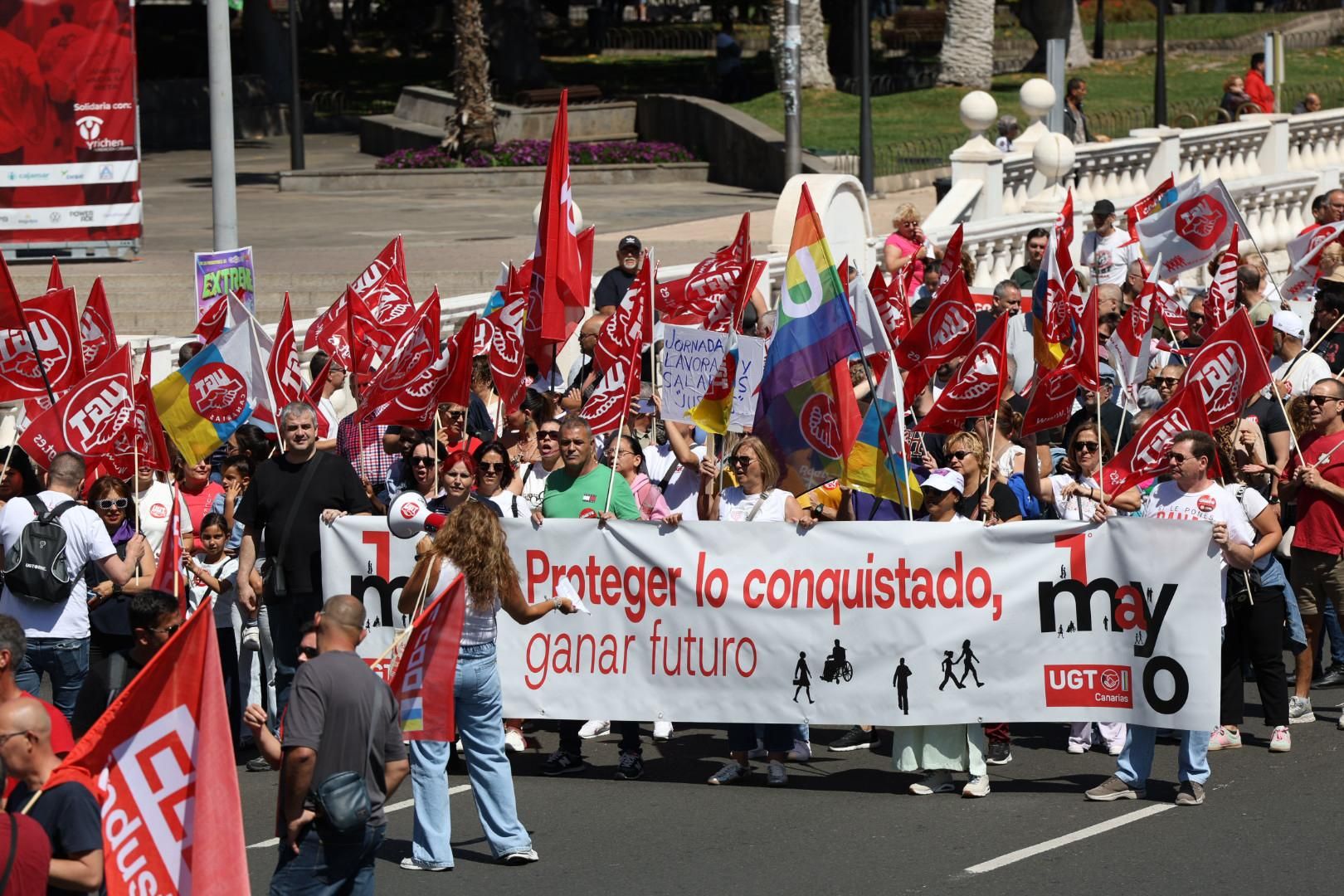 Canarias sale a la calle el Día del Trabajador