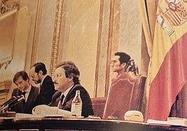 El honor de presidir sesiones del Congreso