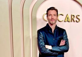 Damián Perea en una de las ceremonias de los premiso Óscar, Animayo es el único festival de animación en España en calificar a los Premios Óscar️ para la categoría de cortometrajes de animación internacional.