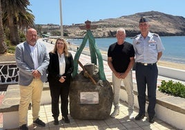 La Base Aérea tiene nueva escultura donada por Ingenio