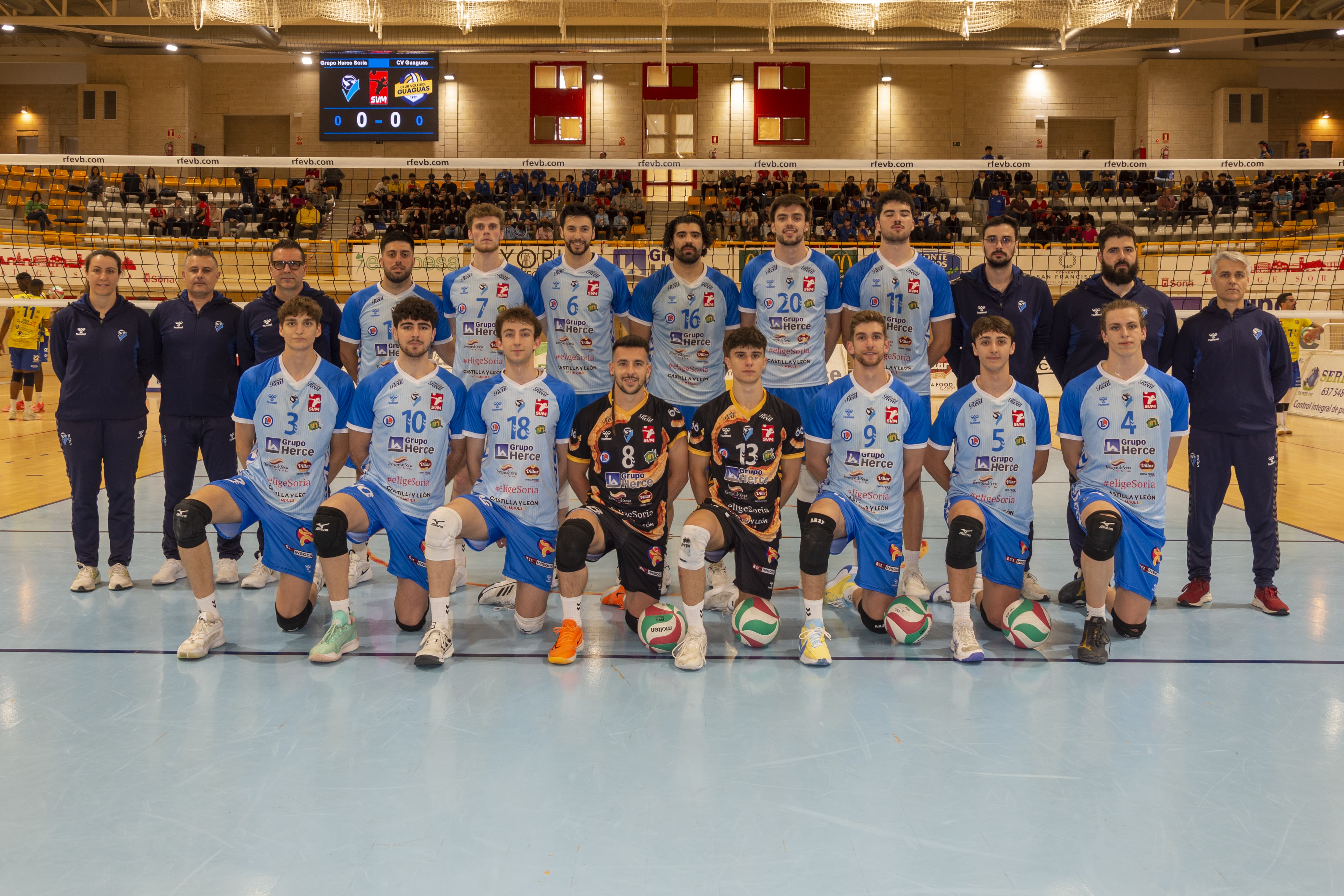 El CV Guaguas, campeón de liga