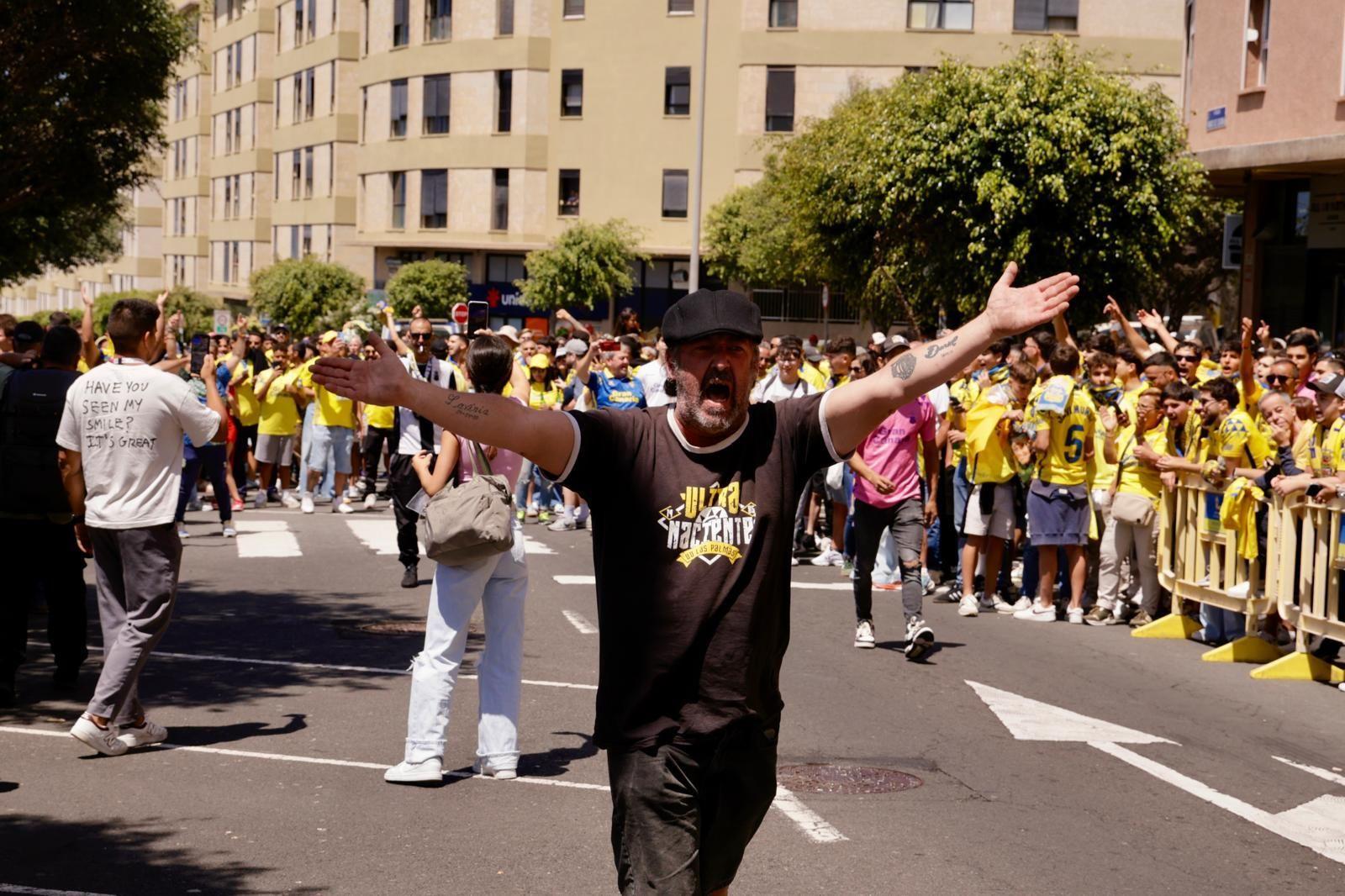 Así se vivió la derrota de la UD Las Palmas