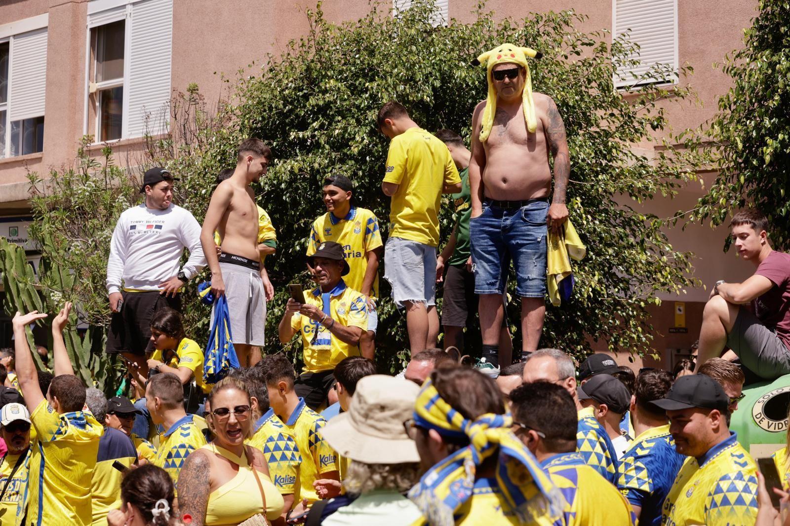 Así se vivió la derrota de la UD Las Palmas