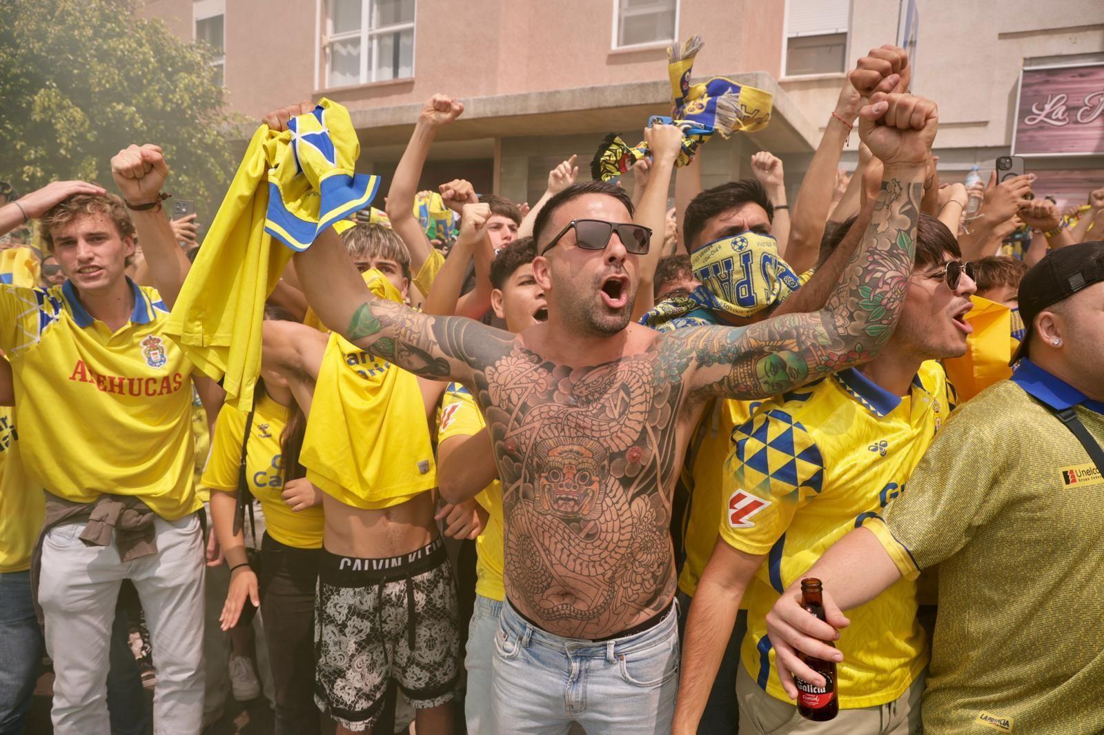 Así se vivió la derrota de la UD Las Palmas