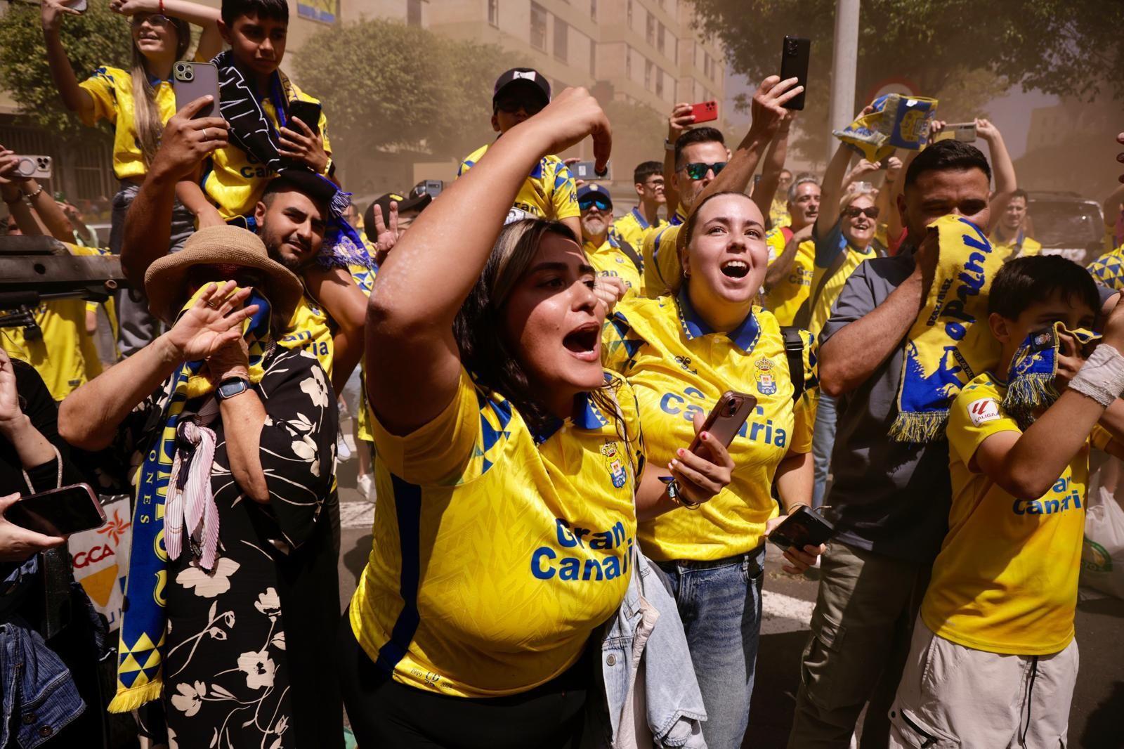 Así se vivió la derrota de la UD Las Palmas