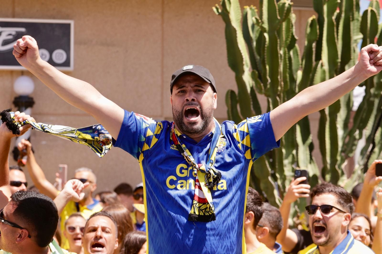 Así se vivió la derrota de la UD Las Palmas