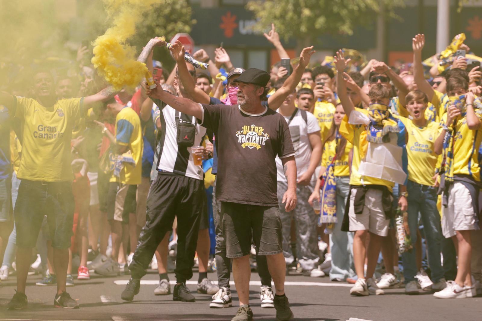 Así se vivió la derrota de la UD Las Palmas
