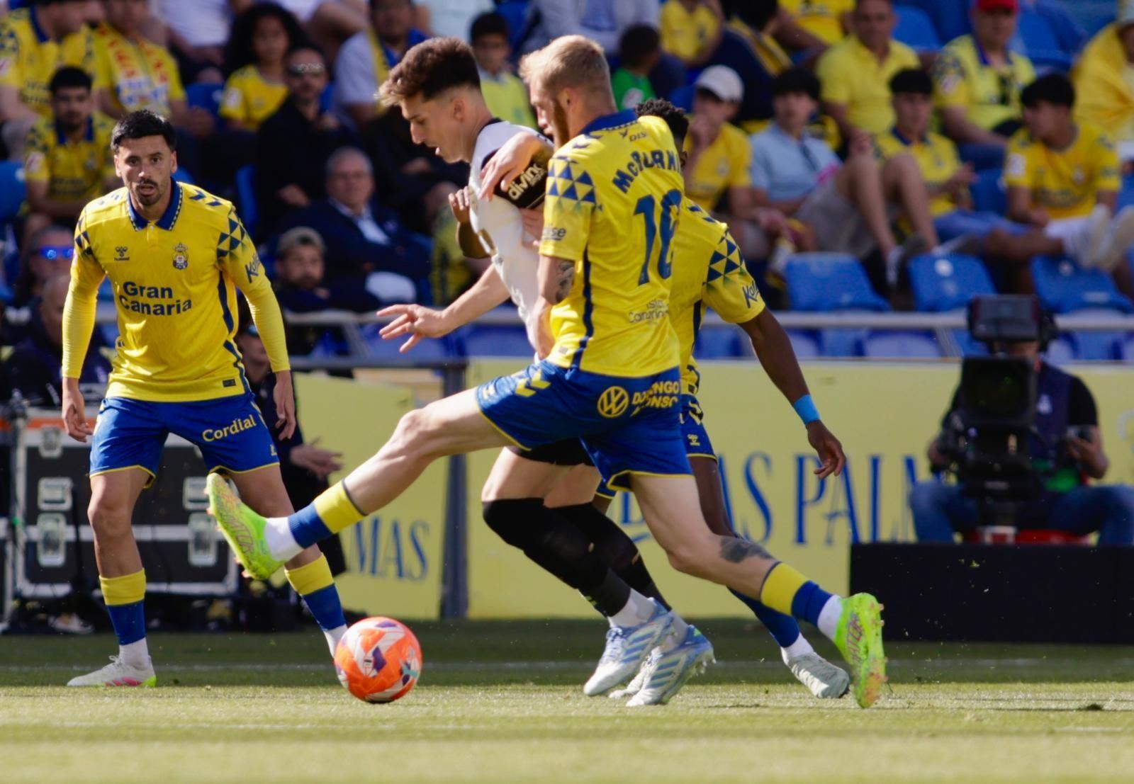 Así se vivió la derrota de la UD Las Palmas