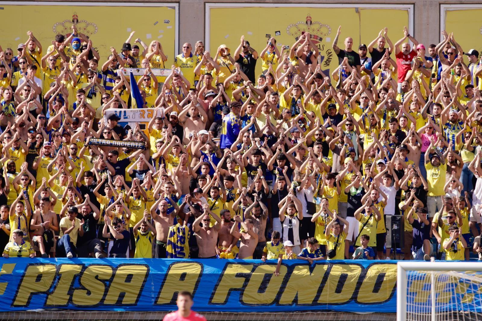 Así se vivió la derrota de la UD Las Palmas