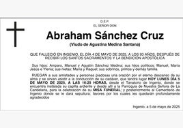 Abraham Sánchez Cruz