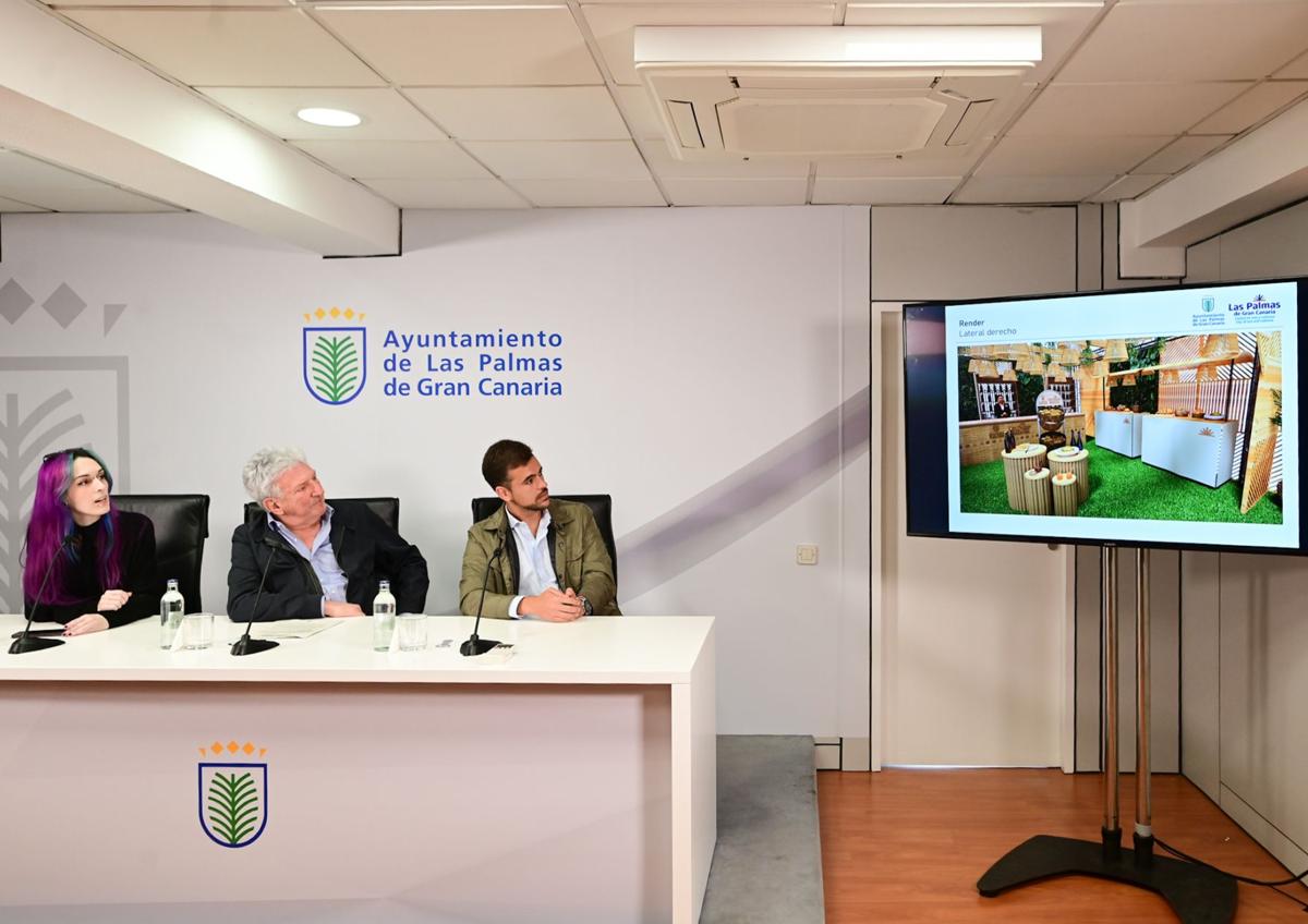 Imagen secundaria 1 - Precentación del stand del ayuntamiento de Las Palmas de Gran Canaria para la Feria Gran Canaria Me Gusta