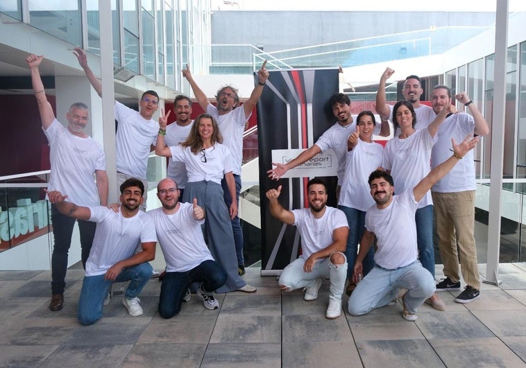 Equipo de Videoreport Canarias.
