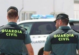 Dos guardias civiles en una imagen de archivo