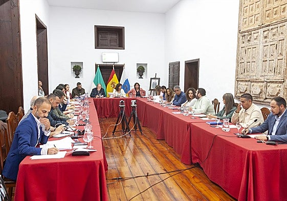 Pleno de este martes en Teguise.