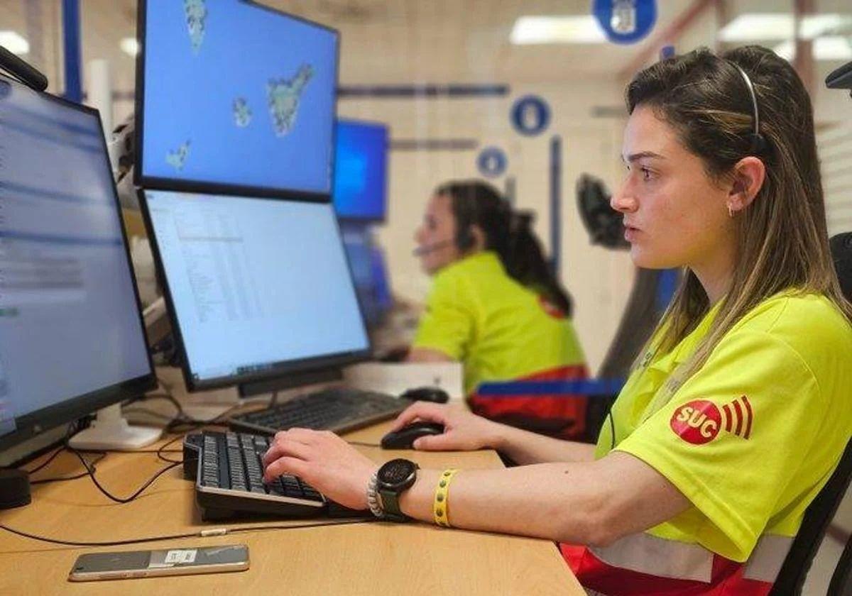 Dos personas afectadas en el incendio de una vivienda en Gran Canaria