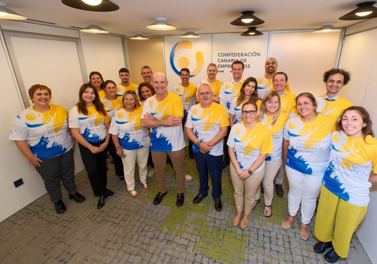 La Confederación Canaria de Empresarios se apunta a la CANARIAS7 Carrera de las Empresas