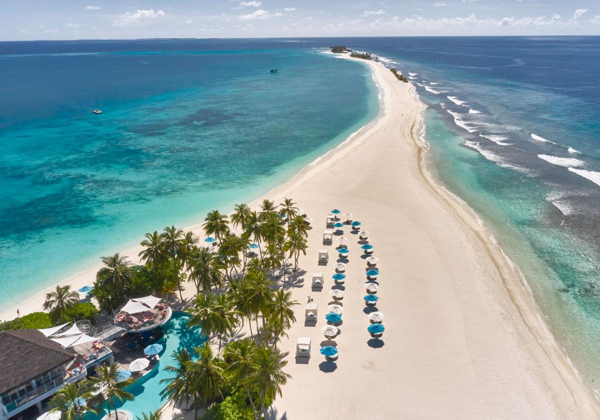 Imagen principal - Finolhu Baa Atoll, el exclusivo hotel de Seaside Collection en Maldivas, entra en la Guía Michelin de Hoteles