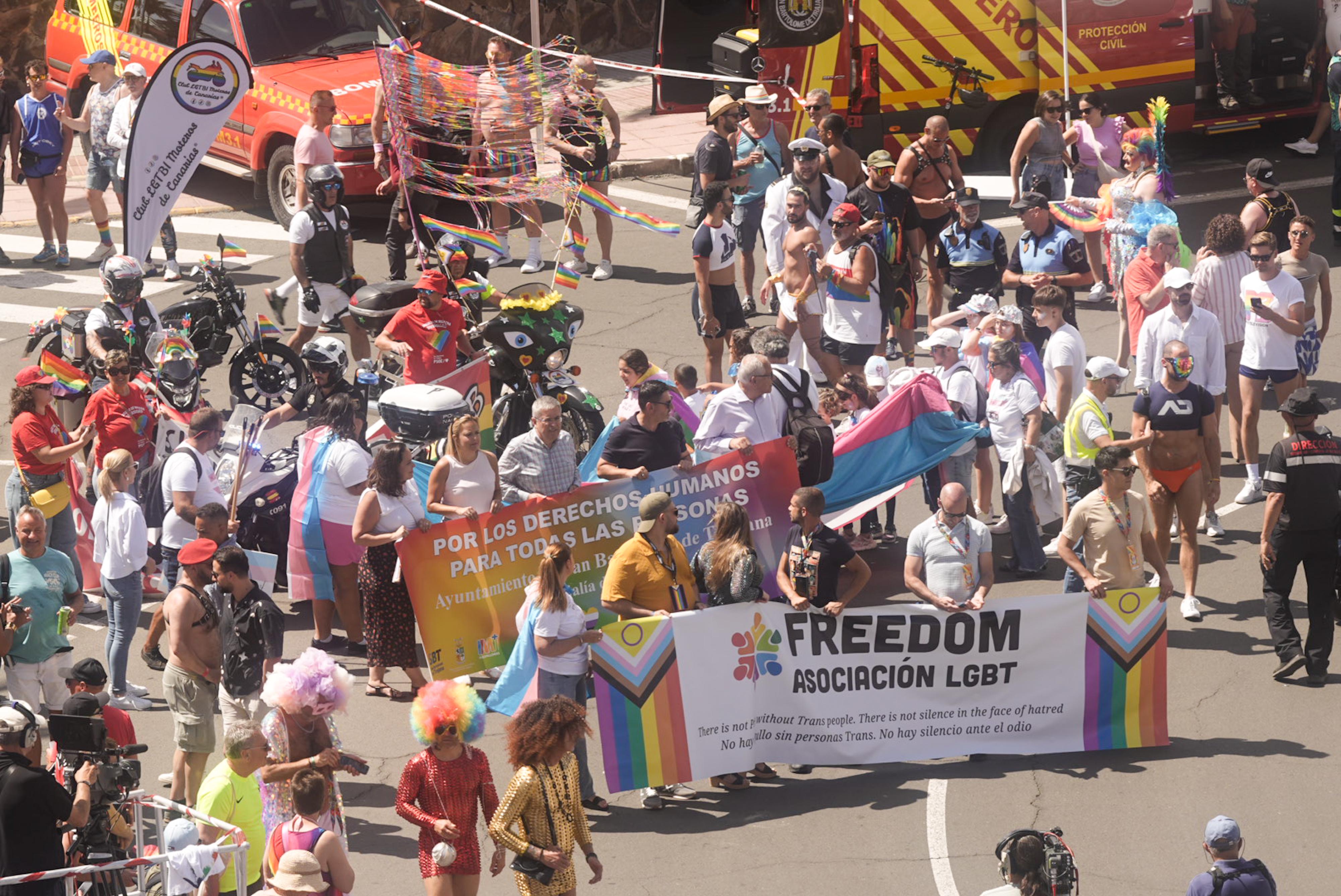 Maspalomas vibra con la energía del Gay Pride