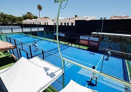 Torneo de pádel en Gran Canaria.