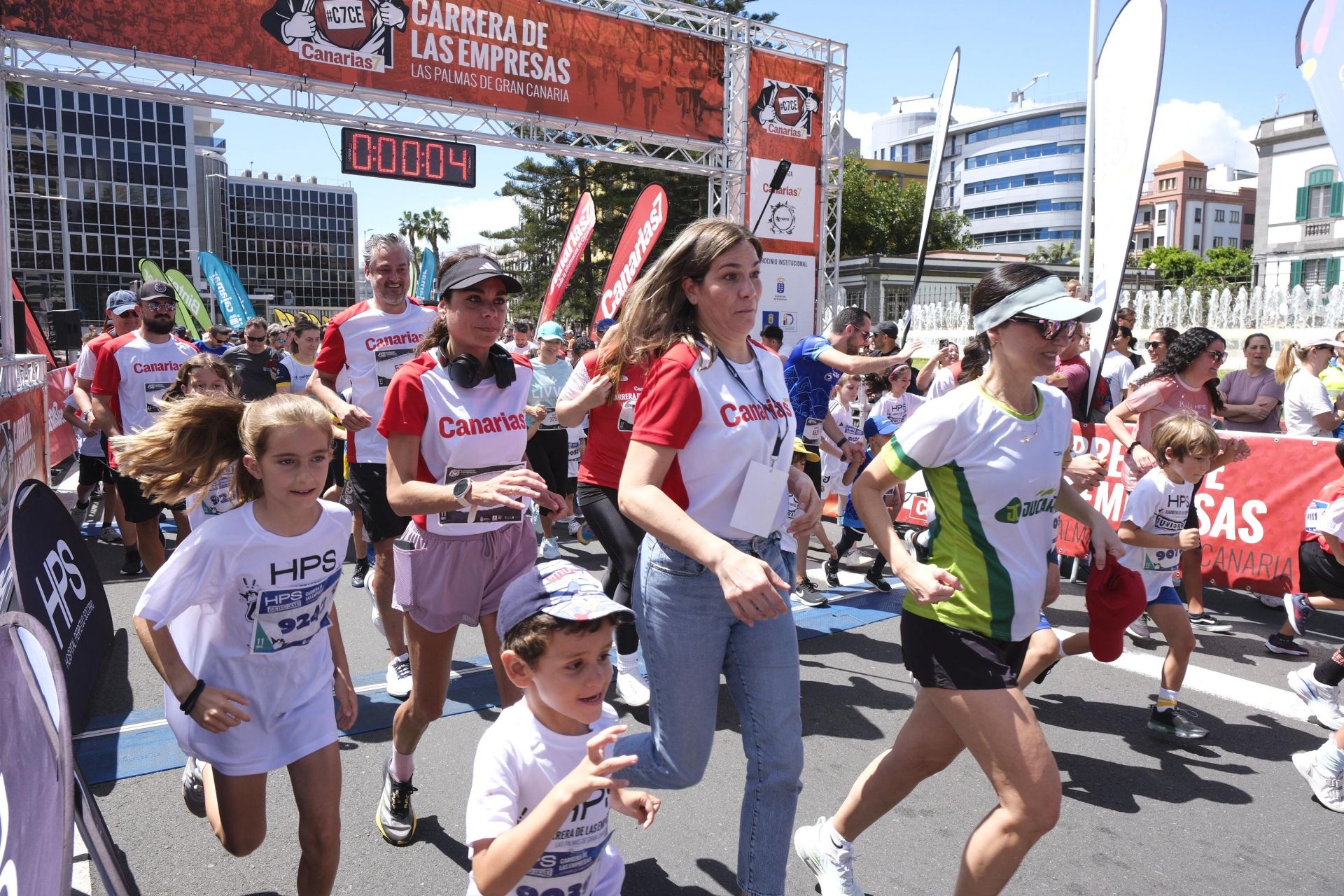 Así fue la prueba infantil de la Carrera de las Empresas