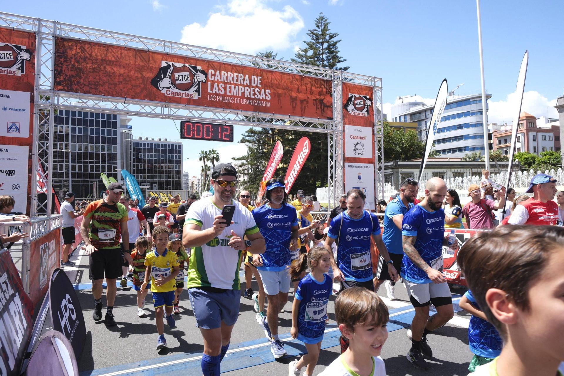 Así fue la prueba infantil de la Carrera de las Empresas
