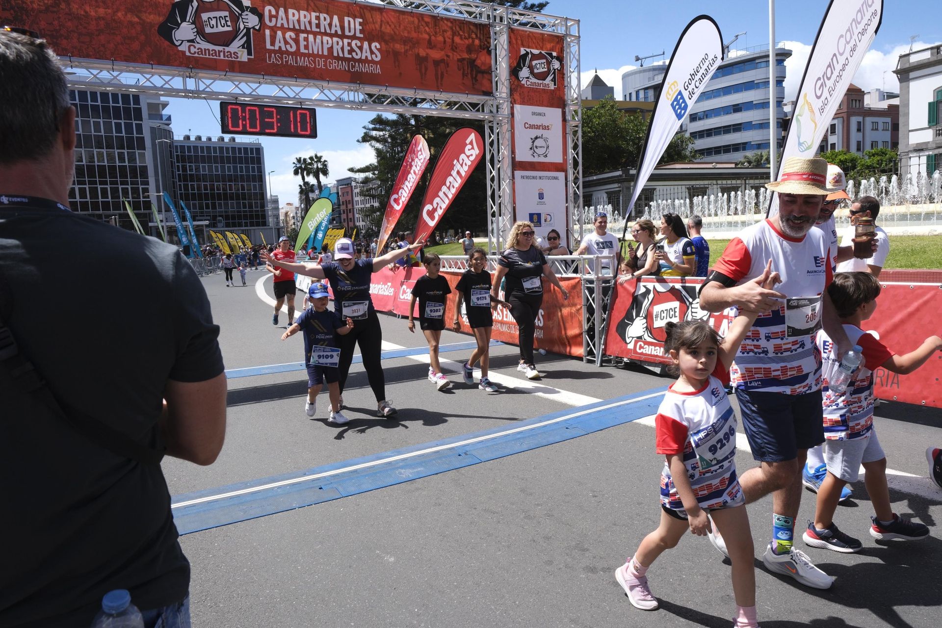 Así fue la prueba infantil de la Carrera de las Empresas