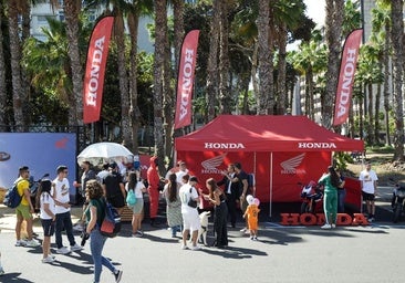 Ambiente en las carpas de empresa