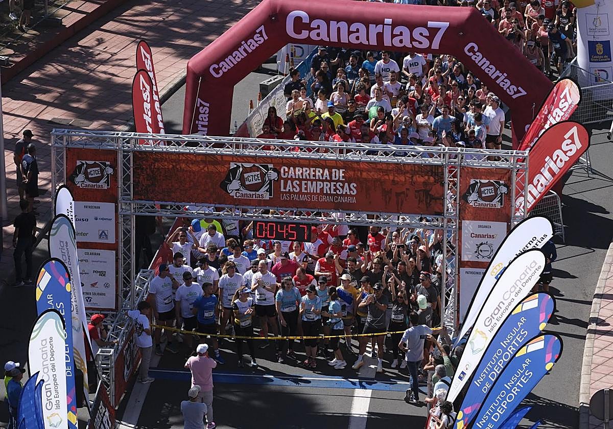 Las mejores imágenes de los 5k de la Carrera de las Empresas 2025