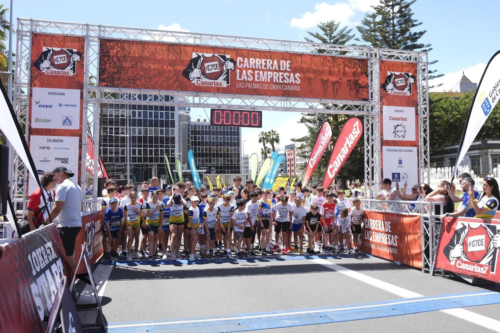 Así fue la prueba infantil de la Carrera de las Empresas