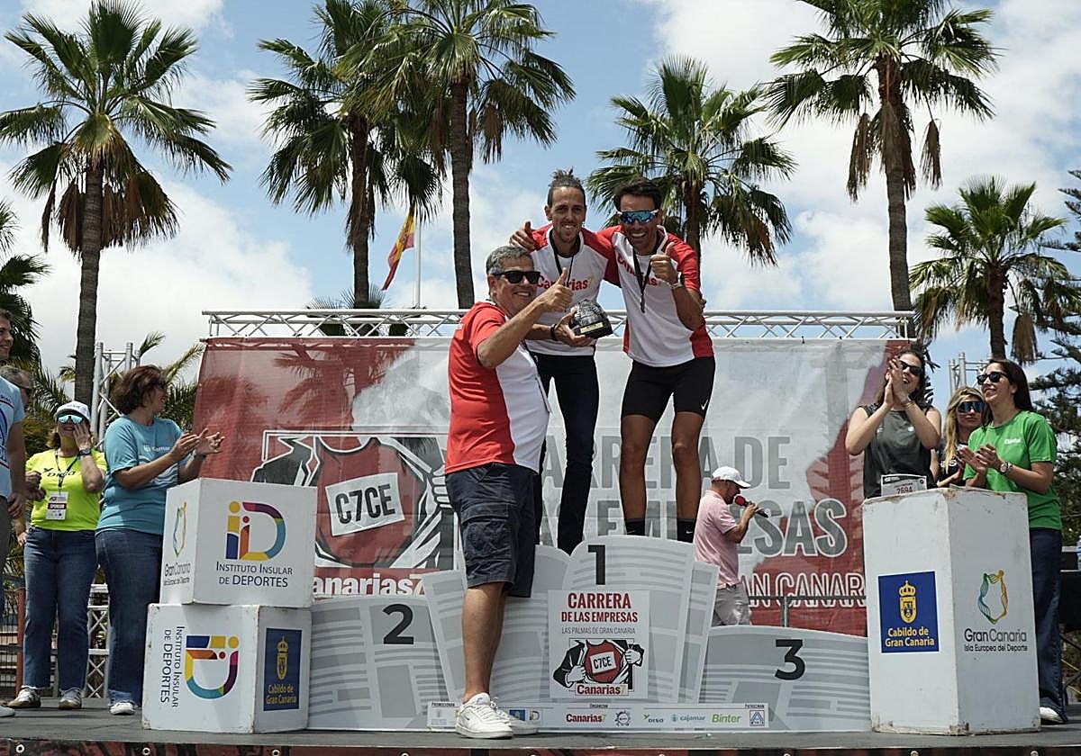 Entrega de premios de la CANARIAS7 Carrera de las Empresas