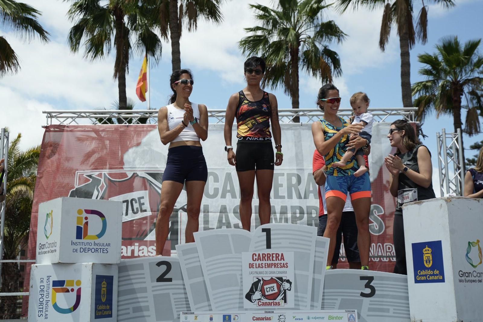 Entrega de premios de la CANARIAS7 Carrera de las Empresas