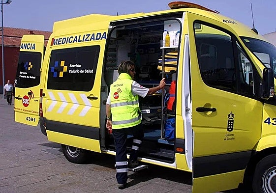 Imagen de una unidad medicalizada del SUC.