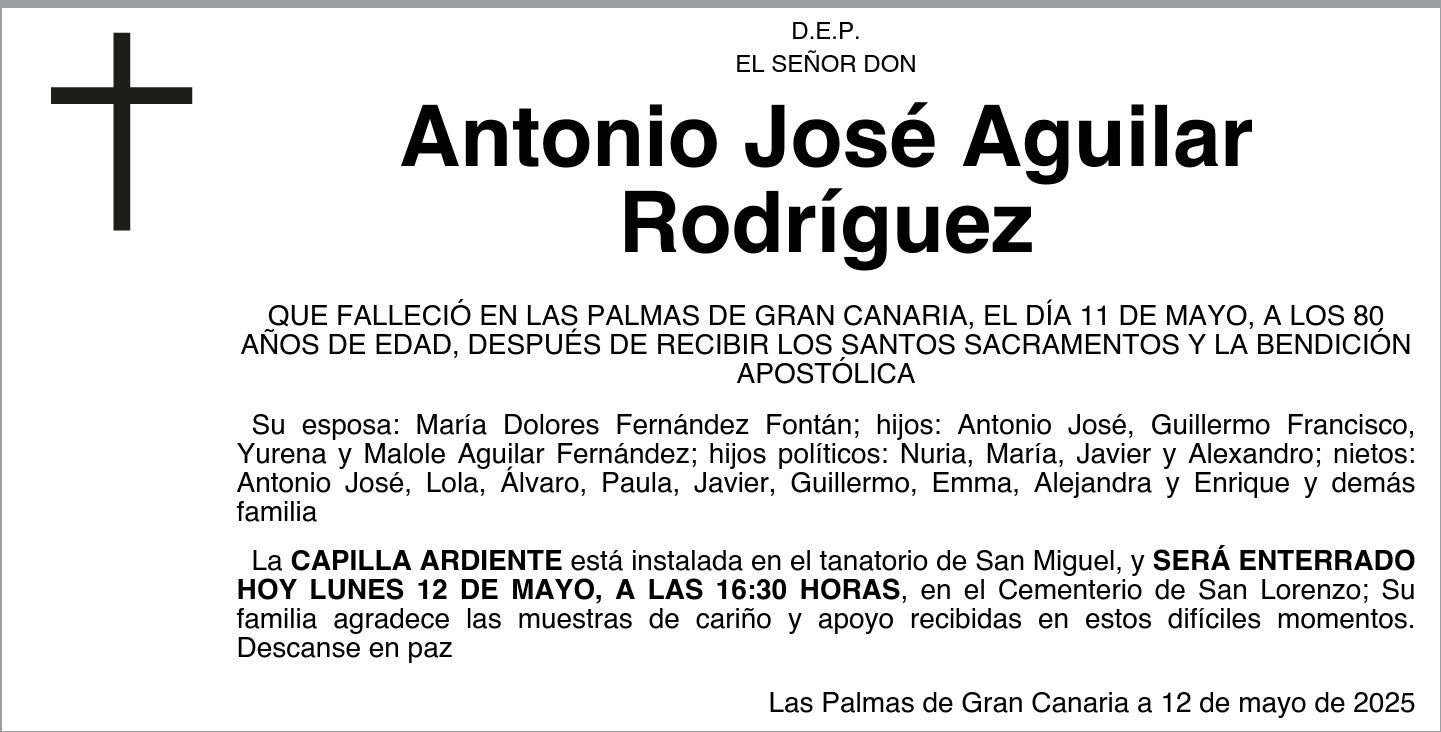 Antonio José Aguilar Rodríguez