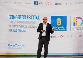 Aridany Romero, consejero de Deportes del Cabildo de Gran Canaria.