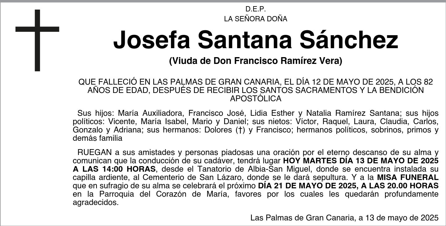 Josefa Santana Sánchez