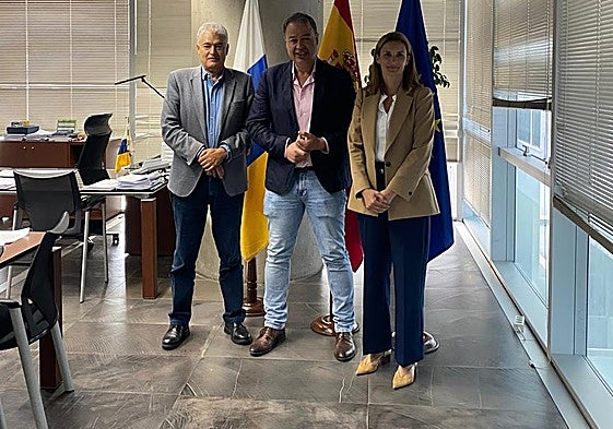 Protagonistas del encuentro.