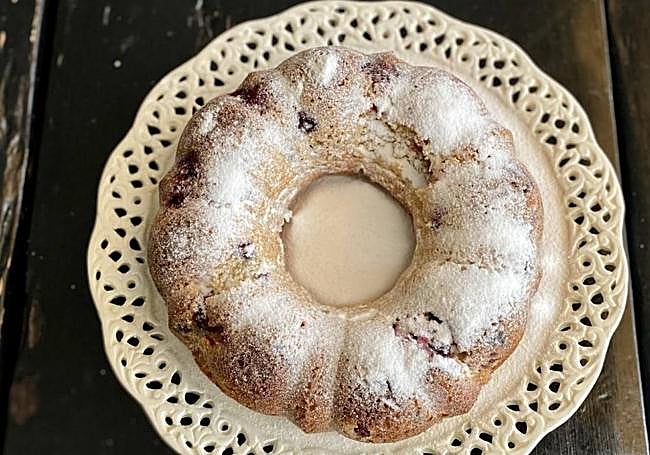 Queques de frutos rojos