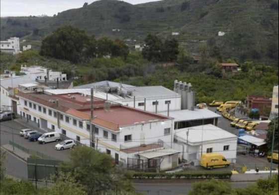Imagen de archivo de la antigua fábrica de donuts de Eidetesa en Teror.