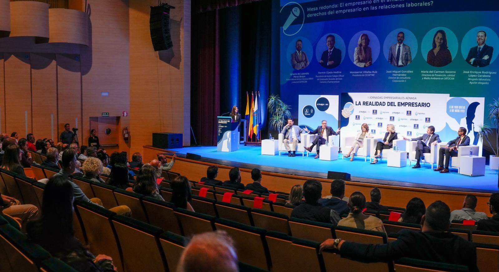 Primeras jornadas empresariales de Aenaga